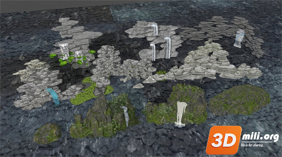 Rockery Skp Files